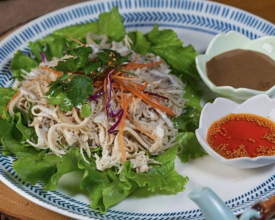 水爆肚黑 quick-fired tripe with sesame sauce